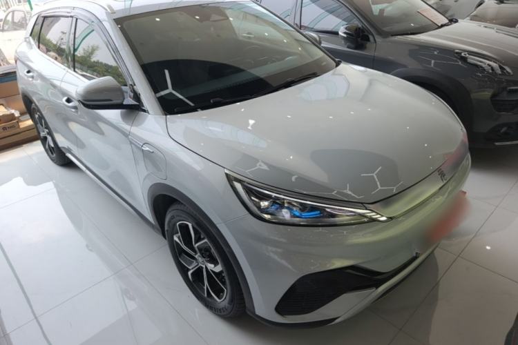 Used BYD Yuan PLUS 2024 Honor Edition 430KM Beyond Model Front Right 45 Deg