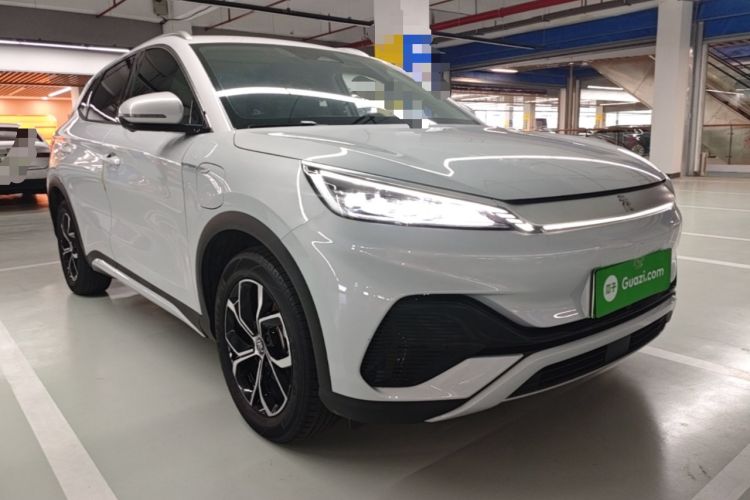 Used BYD Yuan PLUS 2024 Honor Edition 430KM Beyond Model Front Right 45 Deg