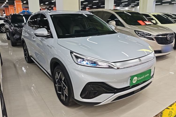 Used BYD Yuan PLUS 2024 Honor Edition 510KM Excellence Model Front Right 45 Deg