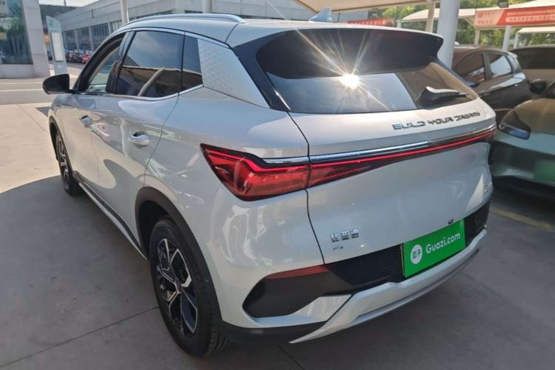 Used BYD Yuan PLUS 2024 Honor Edition 430KM Beyond Model Rear Left 45 Deg