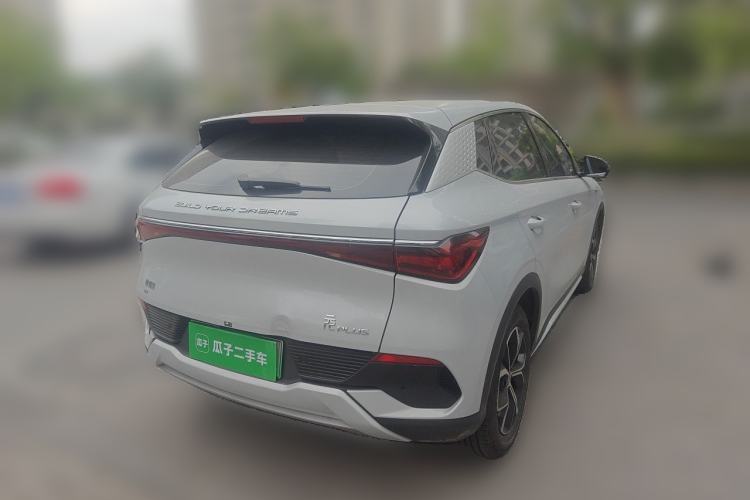 Used BYD Yuan PLUS 2024 Honor Edition 510KM Leading Model Rear Right 45 Deg