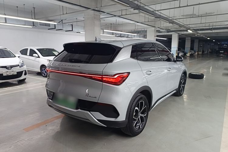 Used BYD Yuan PLUS 2024 Honor Edition 430KM Leading Model Rear Right 45 Deg