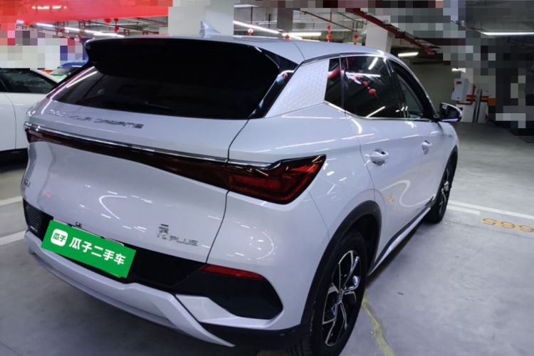 Used BYD Yuan PLUS 2024 Honor Edition 510KM Leading Model Rear Right 45 Deg