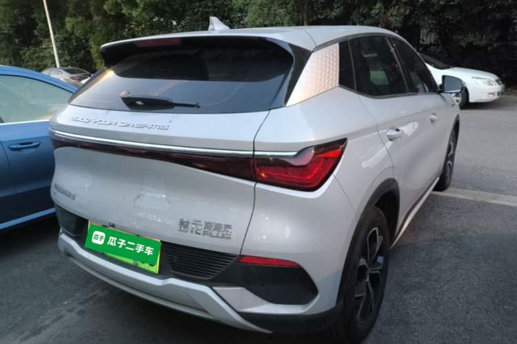 Used BYD Yuan PLUS 2024 Honor Edition 430KM Leading Model Rear Right 45 Deg
