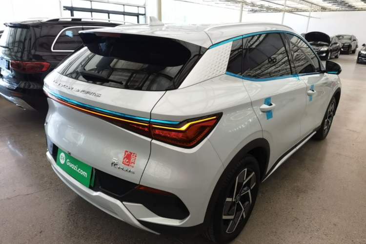 Used BYD Yuan PLUS 2024 Honor Edition 510KM Beyond Model Rear Right 45 Deg