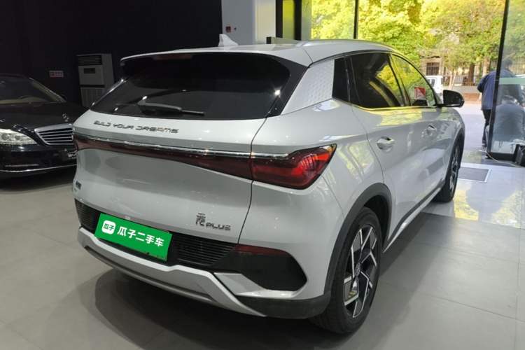 Used BYD Yuan PLUS 2024 Honor Edition 510KM Beyond Model Rear Right 45 Deg