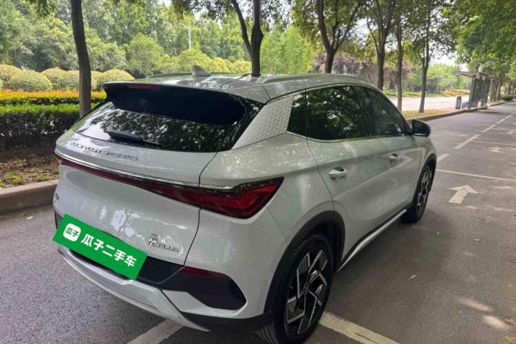 Used BYD Yuan PLUS 2024 Honor Edition 510KM Beyond Model Rear Right 45 Deg