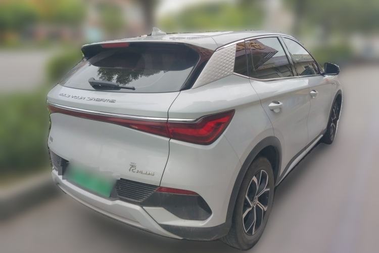 Used BYD Yuan PLUS 2024 Honor Edition 510KM Leading Model Rear Right 45 Deg