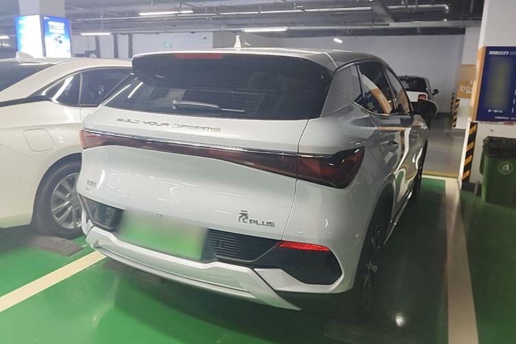 Used BYD Yuan PLUS 2024 Honor Edition 430KM Leading Model Rear Right 45 Deg