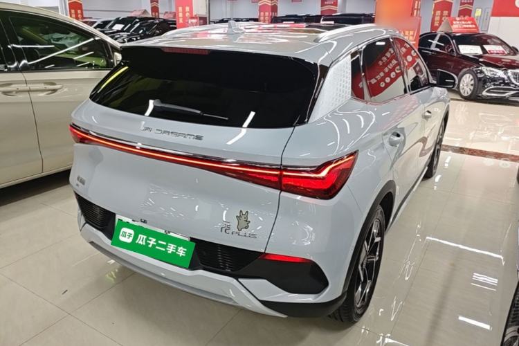 Used BYD Yuan PLUS 2024 Honor Edition 510KM Excellence Model Rear Right 45 Deg