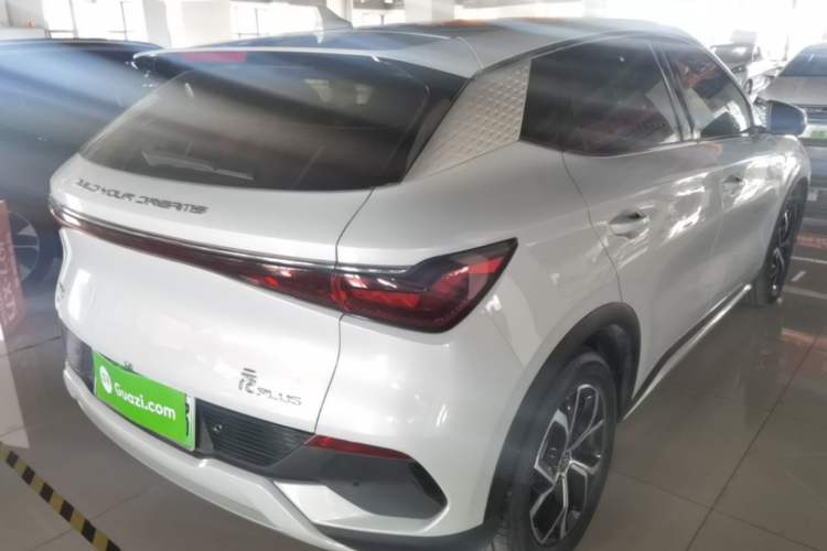 Used BYD Yuan PLUS 2024 Honor Edition 510KM Leading Model Rear Right 45 Deg