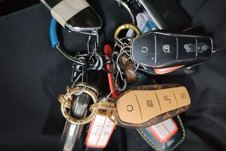 Used BYD Yuan PLUS 2024 Honor Edition 430KM Leading Model Vehicle Key