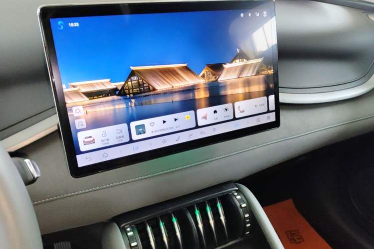 Used BYD Yuan PLUS 2025 Intelligent Driving Version 510 KM Beyond-Grade Edition Audio And AC Panel