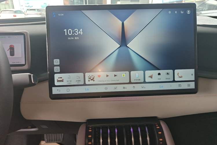 Used BYD Yuan PLUS 2025 Intelligent Driving Version 510 km Excellence Edition Audio And AC Panel
