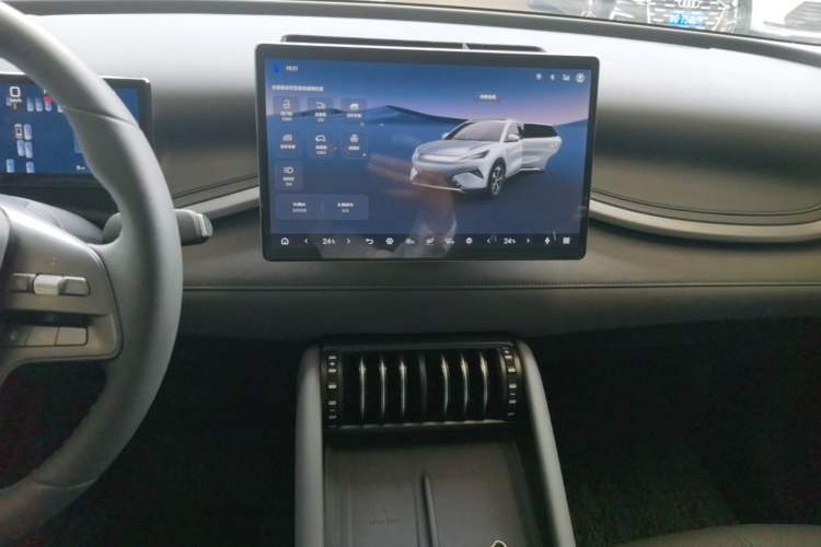 Used BYD Yuan PLUS 2025 Intelligent Driving Version 430 KM Beyond-Range Edition Audio And AC Panel