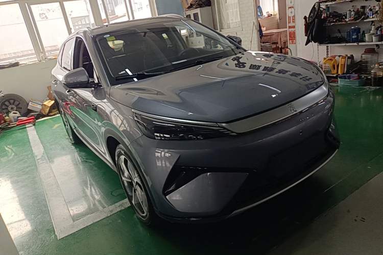 Used BYD Yuan PLUS 2025 Intelligent Driving Version 510 KM Beyond-Grade Edition Front Right 45 Deg