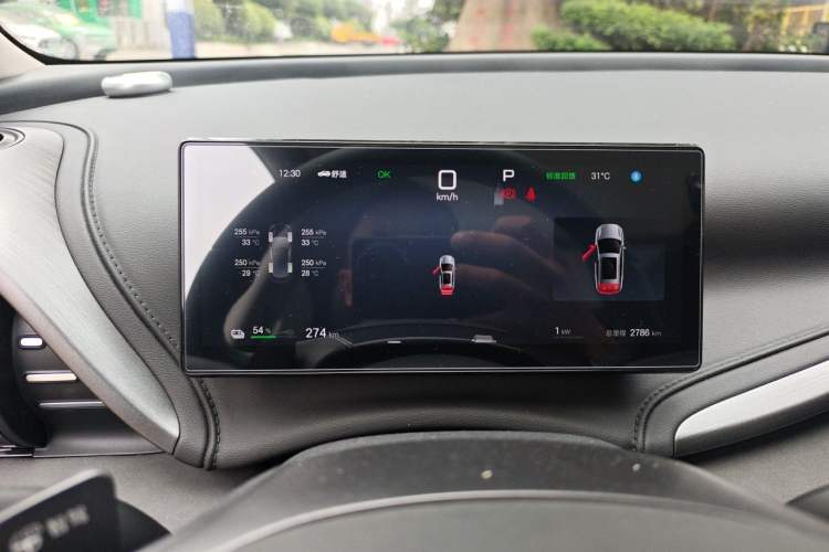 Used BYD Yuan PLUS 2025 Intelligent Driving Version 510 KM Beyond-Grade Edition Instrument Cluster