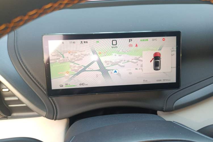 Used BYD Yuan PLUS 2025 Intelligent Driving Version 510 KM Beyond-Grade Edition Instrument Cluster