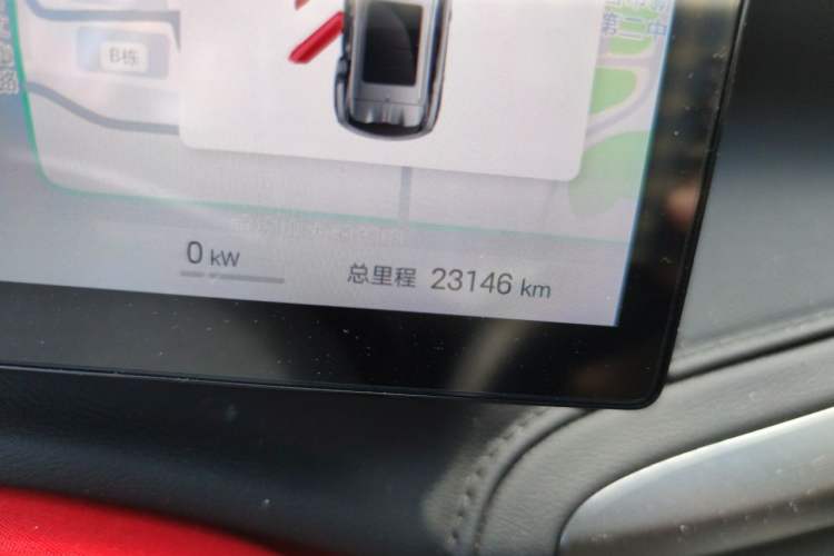 Used BYD Yuan PLUS 2025 Intelligent Driving Version 510 km Leading Edition Odometer Close Up