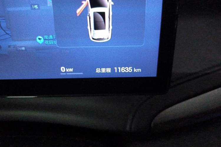Used BYD Yuan PLUS 2025 Intelligent Driving Version 430 KM – Leading Edition Odometer Close Up