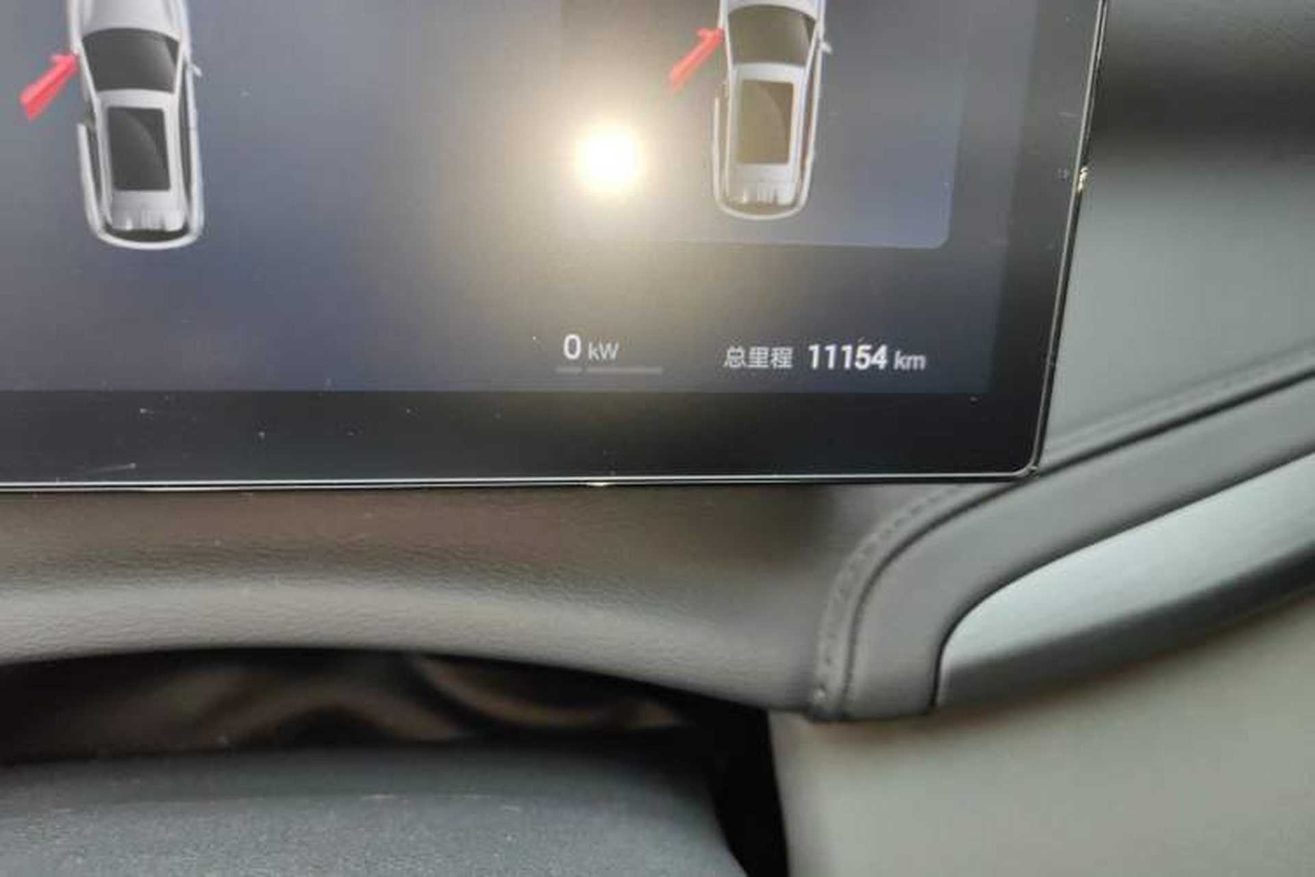 Used BYD Yuan PLUS 2025 Intelligent Driving Version 510 KM Beyond-Grade Edition Odometer Close Up