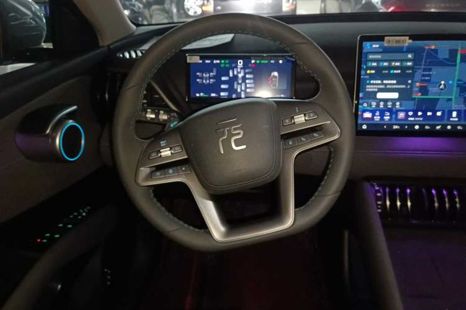 Used BYD Yuan PLUS 2025 Intelligent Driving Version 430 KM – Leading Edition Steering Wheel