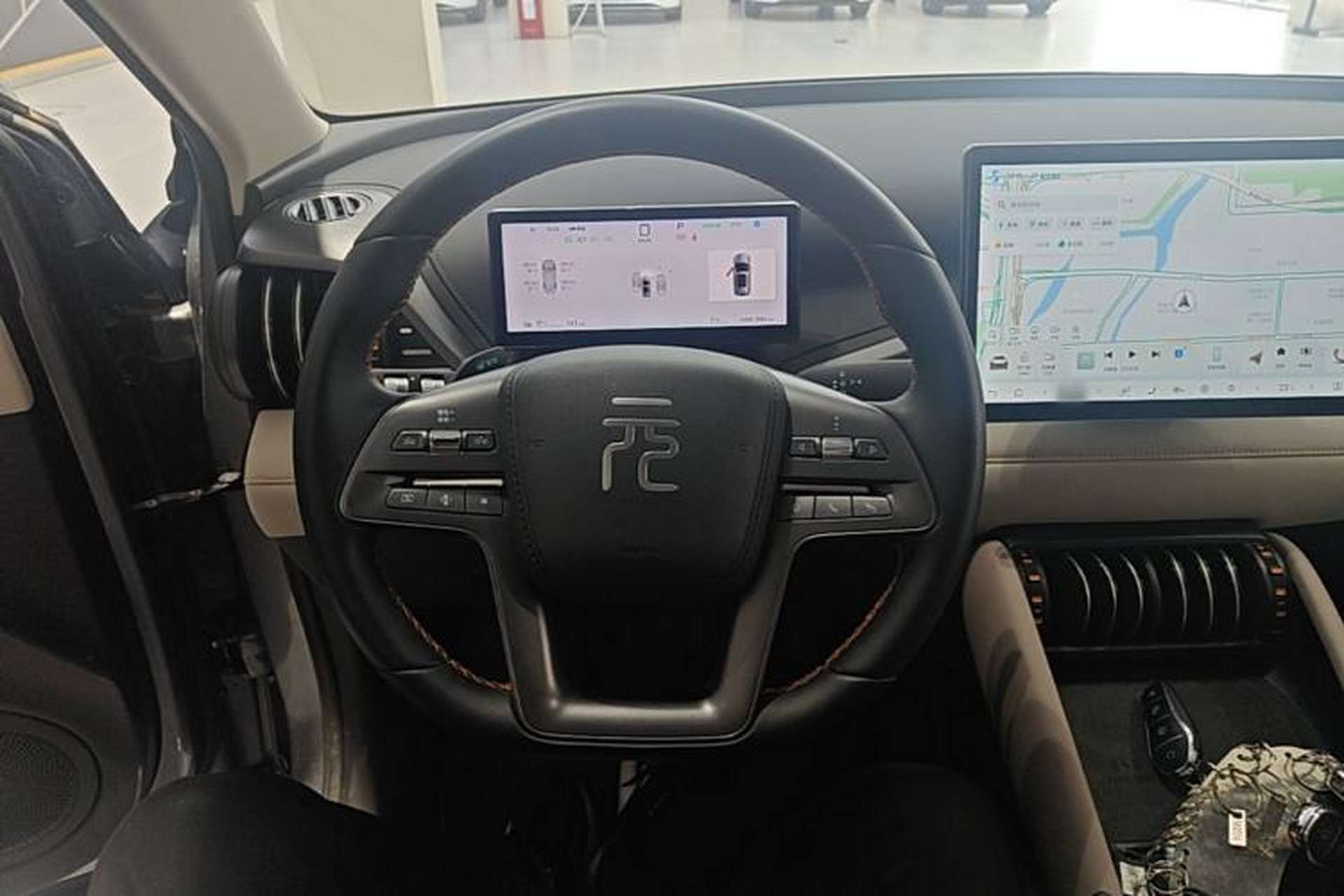 Used BYD Yuan PLUS 2025 Intelligent Driving Version 510 KM Beyond-Grade Edition Steering Wheel