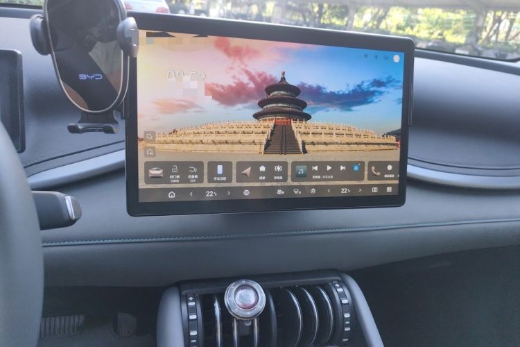 Used BYD Yuan PLUS 2025 Intelligent Driving Version 510 km Leading Edition Audio And AC Panel