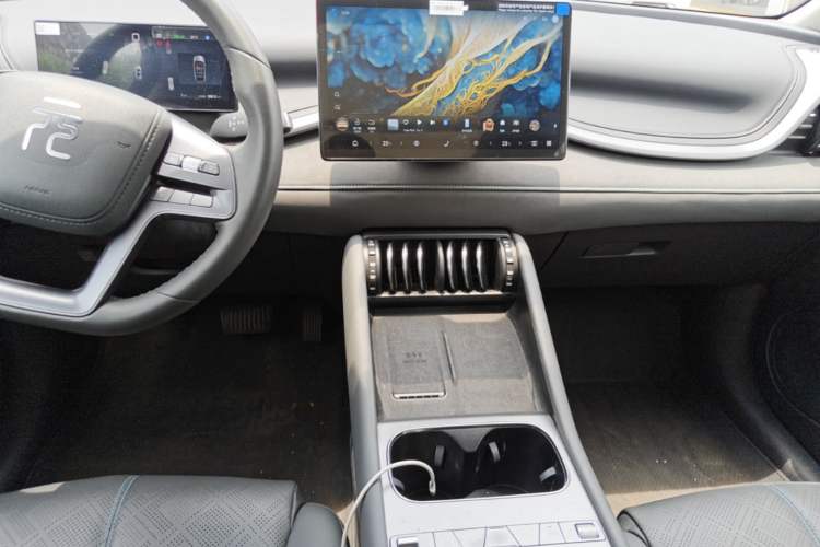 Used BYD Yuan PLUS 2025 Intelligent Driving Version 510 KM Beyond-Grade Edition Audio And AC Panel