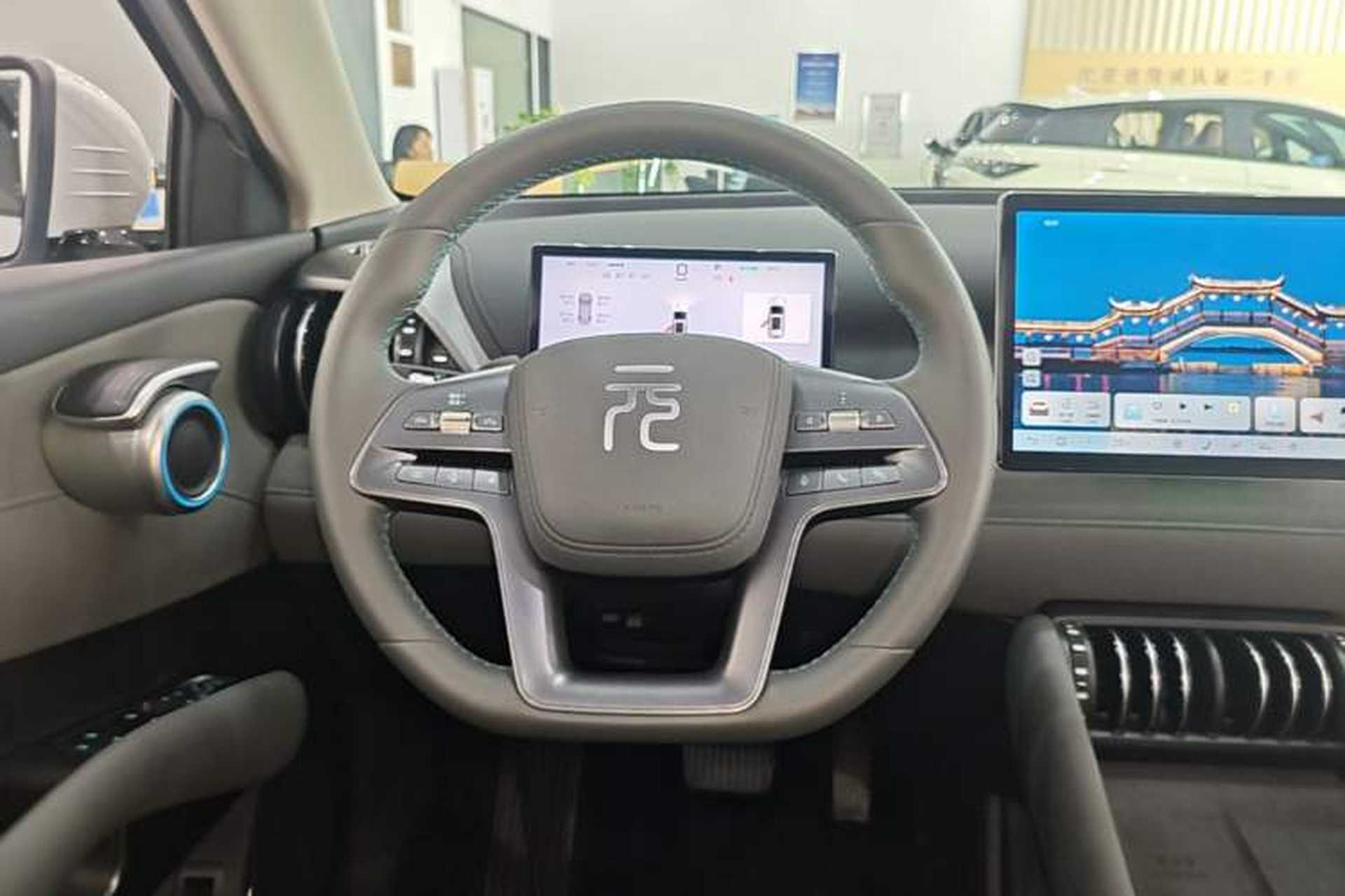 Used BYD Yuan PLUS 2025 Intelligent Driving Version 510 KM Beyond-Grade Edition Steering Wheel