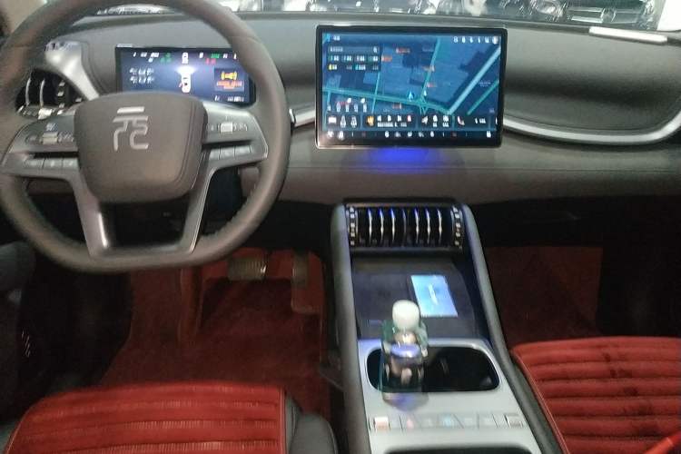 Used BYD Yuan PLUS 2025 Intelligent Driving Version 510 km Leading Edition Audio And AC Panel