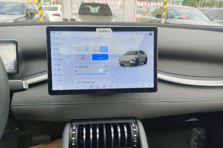 Used BYD Yuan PLUS 2025 Intelligent Driving Version 510 KM Beyond-Grade Edition Audio And AC Panel
