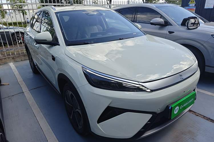 Used BYD Yuan PLUS 2025 Intelligent Driving Version 510 KM Beyond-Grade Edition Front Right 45 Deg