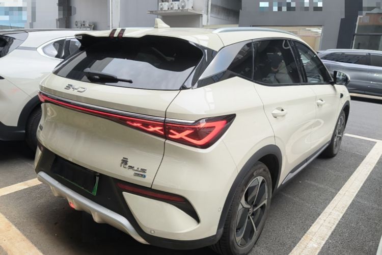 Used BYD Yuan PLUS 2025 Intelligent Driving Version 510 KM Beyond-Grade Edition Rear Right 45 Deg