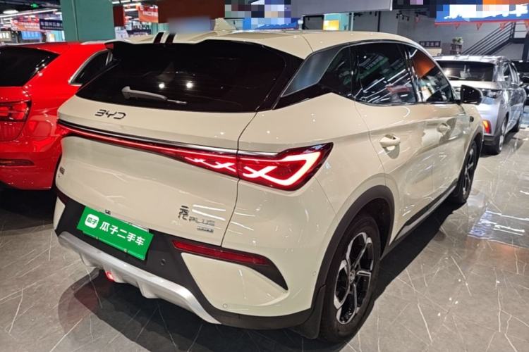 Used BYD Yuan PLUS 2025 Intelligent Driving Version 430 KM – Leading Edition Rear Right 45 Deg