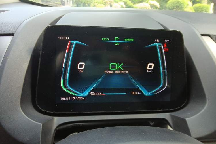 Used BYD Yuan Pro 2021 "Love for a Lifetime" Edition Instrument Cluster