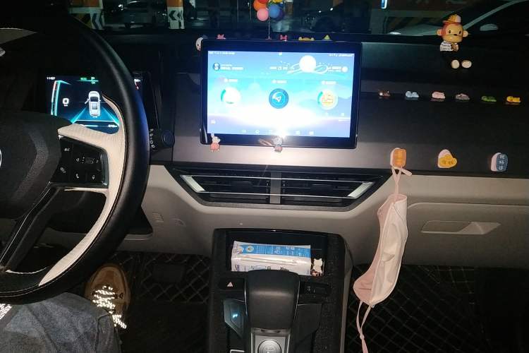 Used BYD Yuan Pro 2021 401 km Deluxe Version Audio And AC Panel