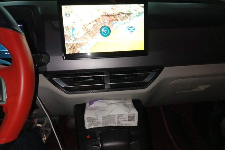 Used BYD Yuan Pro 2021 401 km Luxury Version Audio And AC Panel