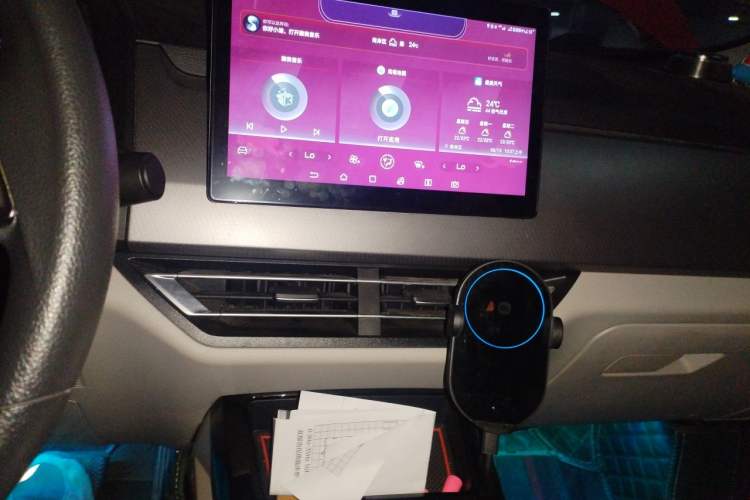 Used BYD Yuan Pro 2021 401 km Luxury Version Audio And AC Panel