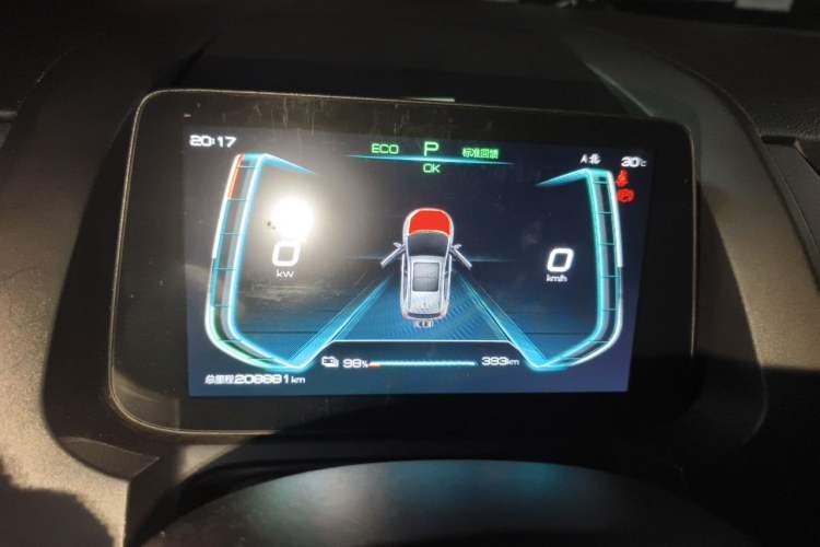 Used BYD Yuan Pro 2021 401 km Luxury Version Instrument Cluster