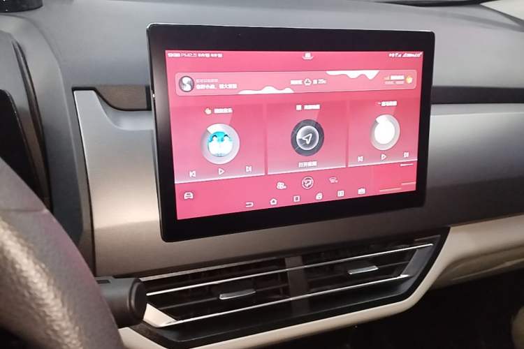 Used BYD Yuan Pro 2021 Lifetime Edition Audio And AC Panel