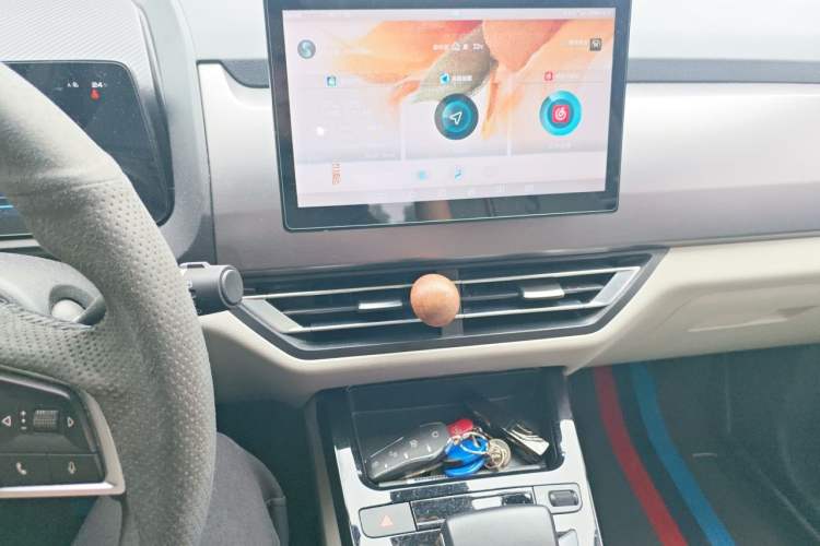 Used BYD Yuan Pro 2021 401 km Deluxe Version Audio And AC Panel