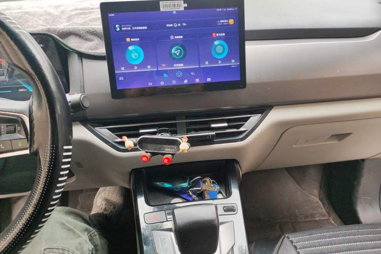 Used BYD Yuan Pro 2021 401 km Luxury Version Audio And AC Panel