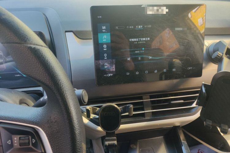 Used BYD Yuan Pro 2021 401 km Luxury Version Audio And AC Panel