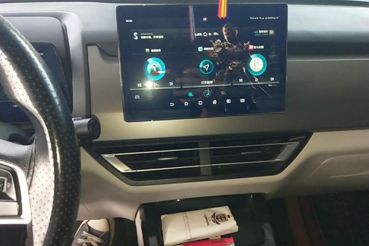 Used BYD Yuan Pro 2021 401 km Luxury Version Audio And AC Panel