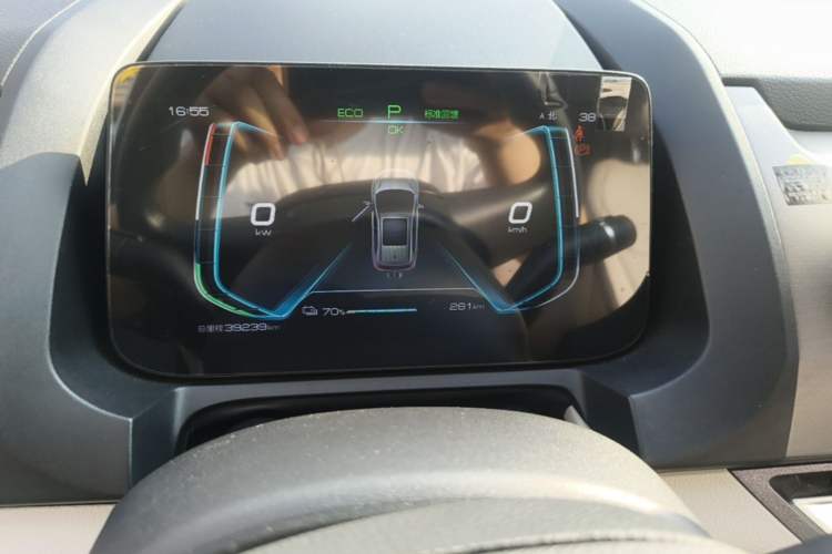 Used BYD Yuan Pro 2021 401 km Luxury Version Instrument Cluster