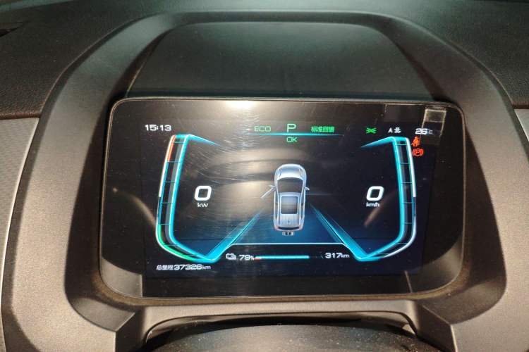 Used BYD Yuan Pro 2021 401 km Luxury Version Instrument Cluster