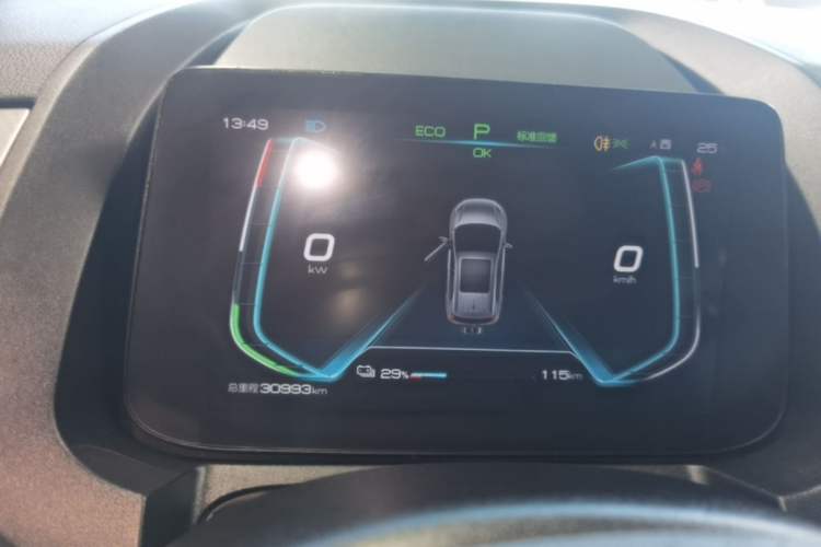 Used BYD Yuan Pro 2021 401 km Luxury Version Instrument Cluster
