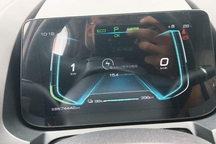Used BYD Yuan Pro 2021 401 km Luxury Version Instrument Cluster