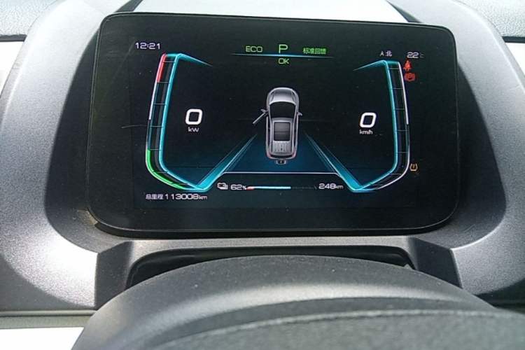 Used BYD Yuan Pro 2021 401 km Luxury Version Instrument Cluster